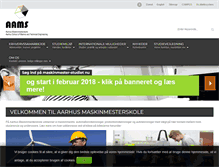 Tablet Screenshot of aams.dk