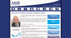 Desktop Screenshot of aams.ab.ca